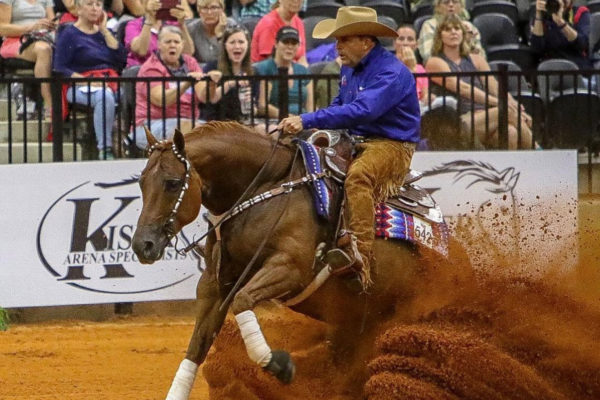 FarmVet customer Dan Huss Performance Horses takes home silver in individual reining at the World Equestrian Games Tryon 2018.