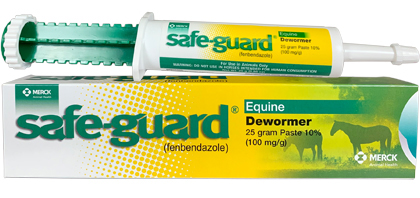 Safe-Guard for deworming available at FarmVet