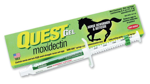 Quest Gel for deworming available at FarmVet