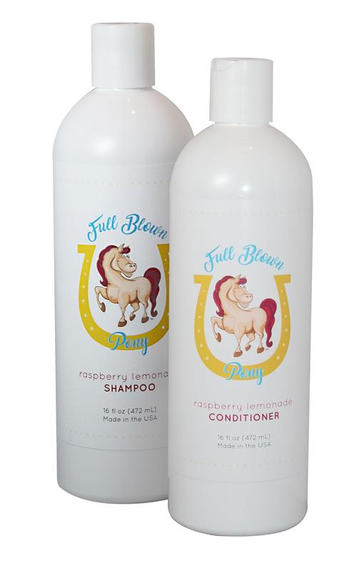 Full Blown Pony Shampoo & Conditioner for Pony Owners available at FarmVet