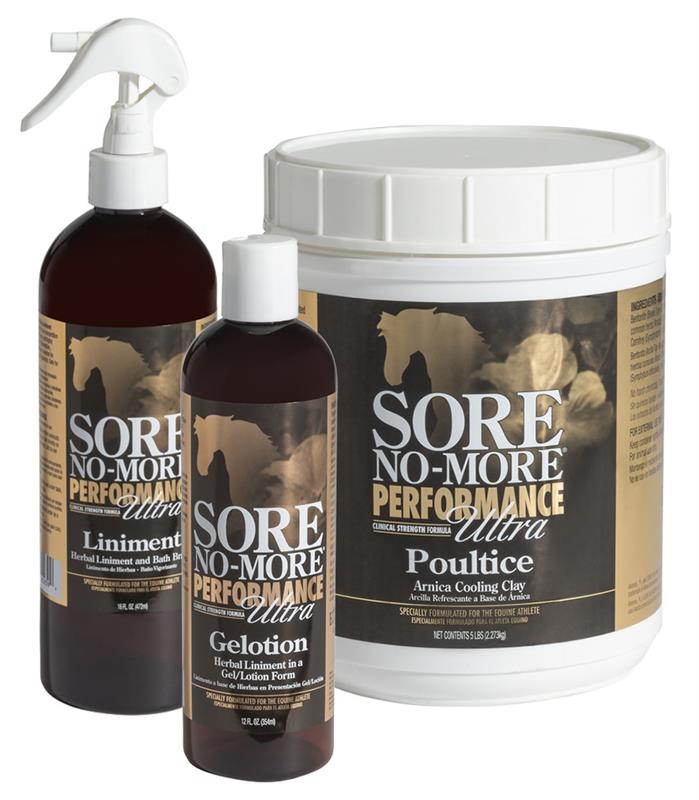 sore no-more performance ultra formula available at FarmVet for pain relief