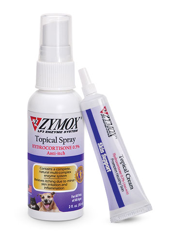 Zymox Topical Spray and Topical Cream at FarmVet 