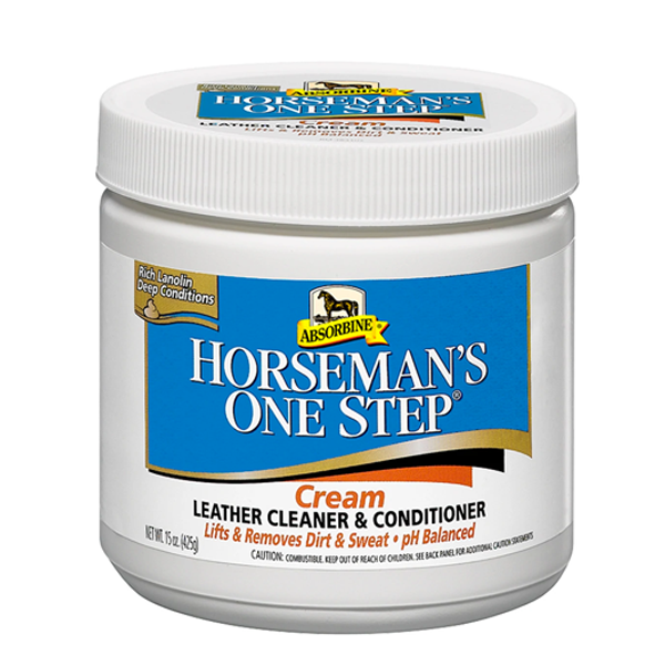 Absorbine's Horseman's One Step Cleaner and Conditioner for tack at FarmVet 