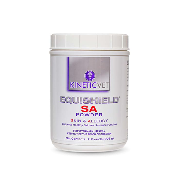 Equishield SA Powder for allergies from Kinetic Vet, a small business available at FarmVet