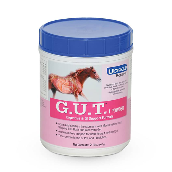 GUT powder from Uckele for ulcer prevention available at FarmVet