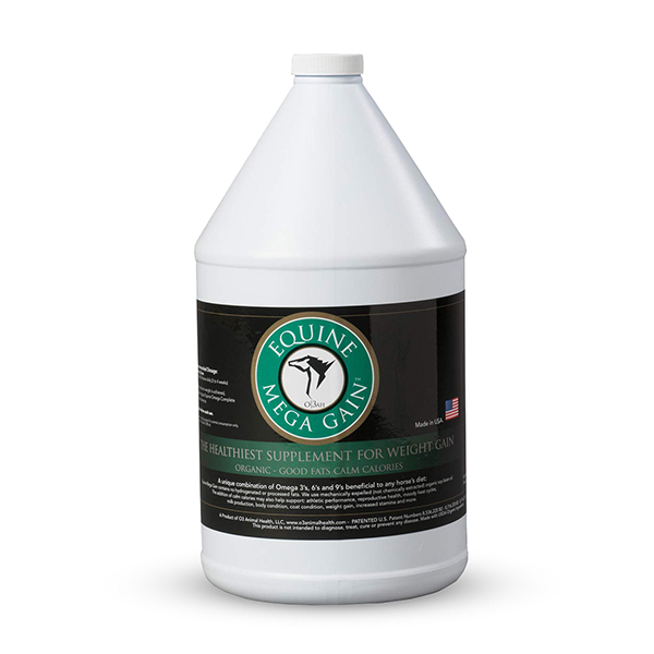 O3 Animal Health Equine Mega Gain for weight gain for a Hard Keeper available at FarmVet