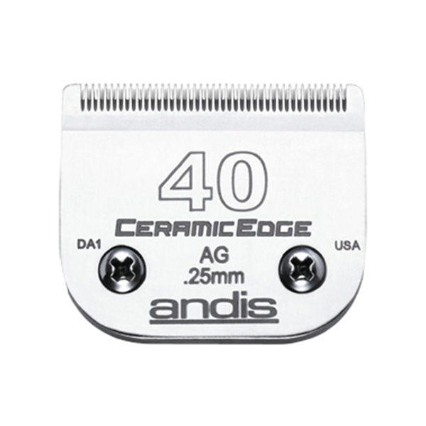 Andis CeramicEdge Size 40 Blades for clipping available at FarmVet