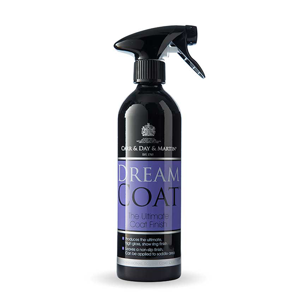 Dreamcoat Spray from Carr & Day & Martin for winter horse grooming available at FarmVet