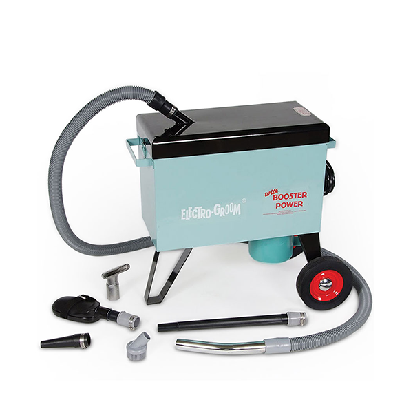 Electric Cleaner Electro Groom Vacuum for winter horse grooming available at FarmVet