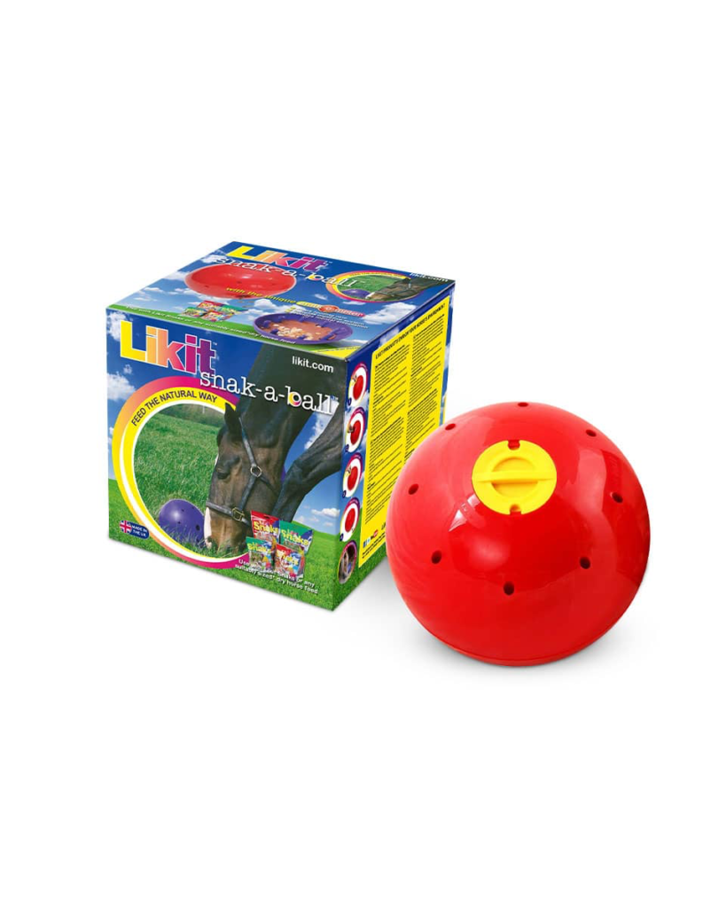 Likit Snak-a-Ball for Stall Boredom Products available at FarmVet