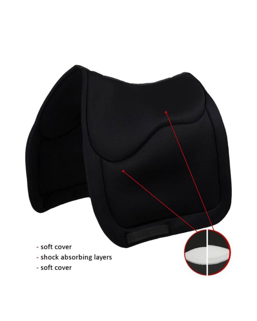 Sedelogic Dressage saddle pad available at FarmVet