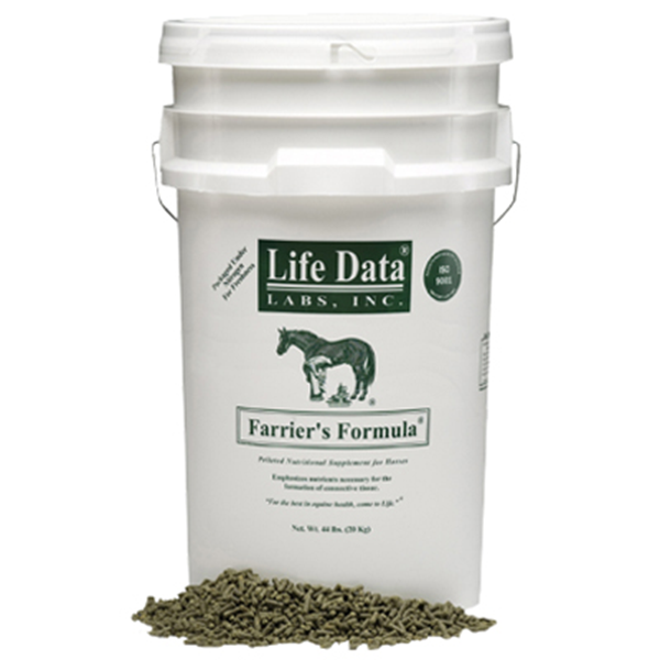Life Data Farrier's Formula supplement for Hoof Health available at FarmVet