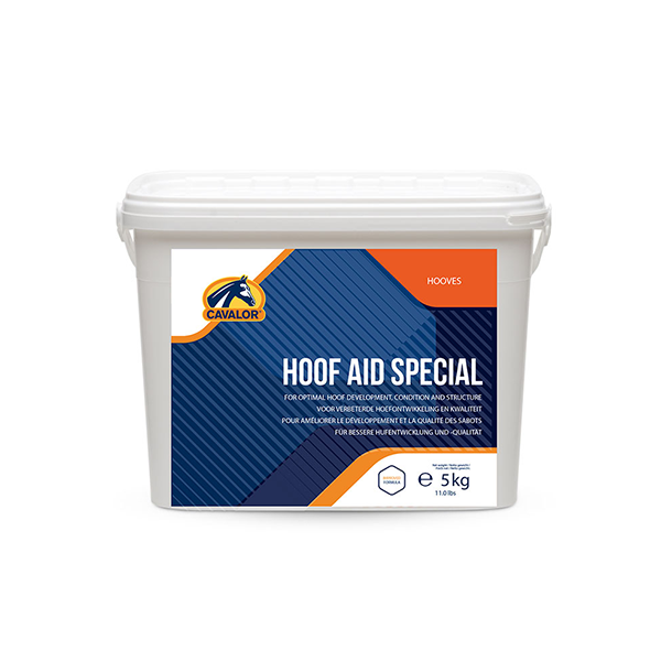 Cavalor Hoof Aid Special supplement for Hoof Health available at FarmVet