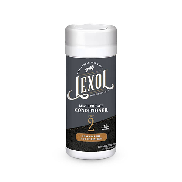 Lexol Leather Conditioner Wipes for Tack available at FarmVet