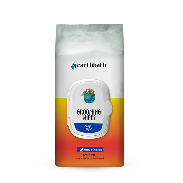 Earthbath Grooming Wipes for Pets in the Winter Available at FarmVet