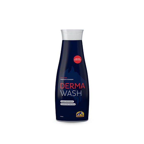 Cavalor Derma Wash for treating Skin Problems in Horses available at FarmVet