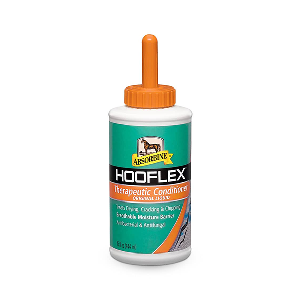 Absorbine Hooflex Therapuetic Conditioner for arena hoof care available at FarmVet
