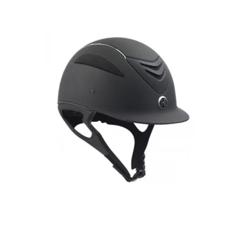 One K Defender Chrome Stripe Helmet Essential for Beginner Rider Available at FarmVet